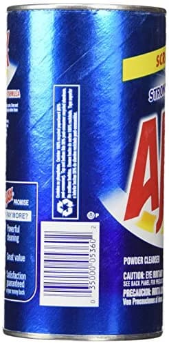 Ajax Powder Cleanser with Bleach 396g (14 oz) | Concentrated Formula for Tough Stains thumbnail 4