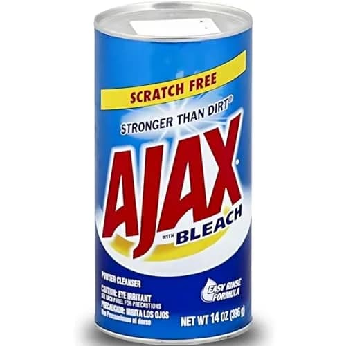 Ajax Powder Cleanser with Bleach 396g (14 oz) | Concentrated Formula for Tough Stains thumbnail 1