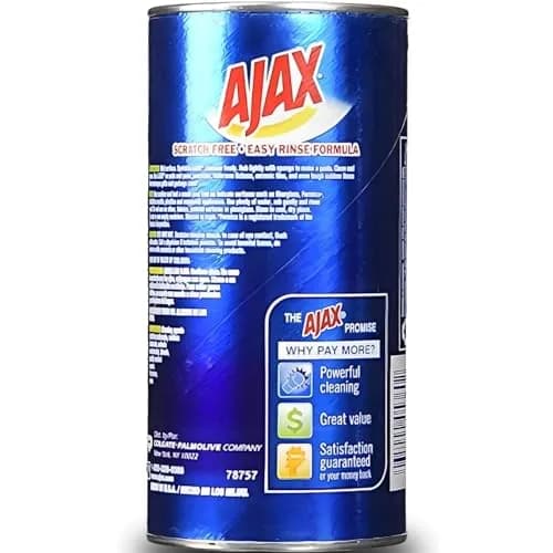 Ajax Powder Cleanser with Bleach 396g (14 oz) | Concentrated Formula for Tough Stains thumbnail 2