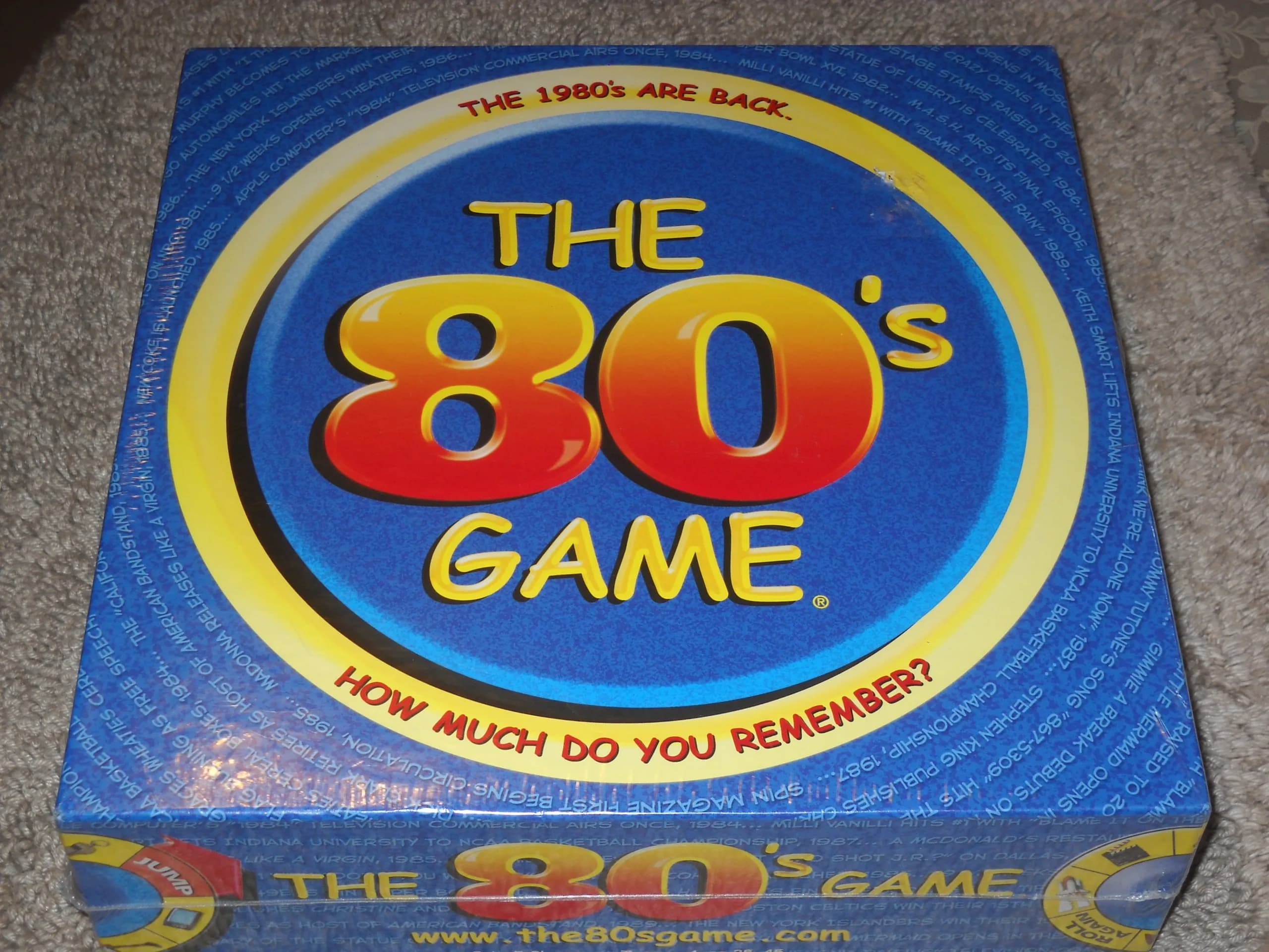 Start Space The 80's Game | Trivia Board Game for Nostalgic Adults (1.12 kg / 2.47 lb)