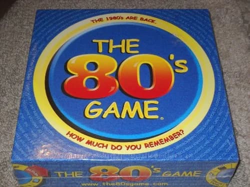 Start Space The 80's Game | Trivia Board Game for Nostalgic Adults (1.12 kg / 2.47 lb) thumbnail 1