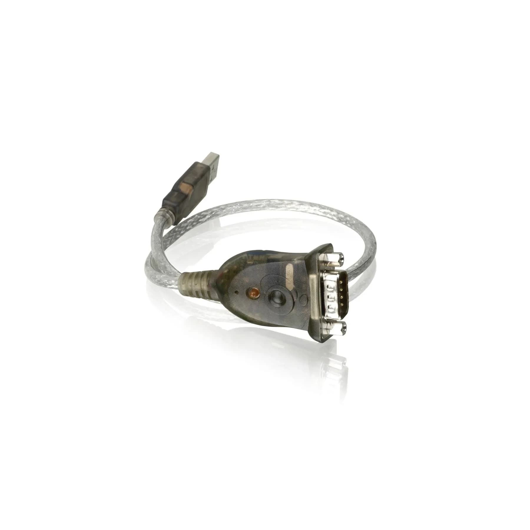 IOGEAR USB to Serial DB9 Adapter GUC232A | Connects Legacy Devices to Modern PCs — One Color