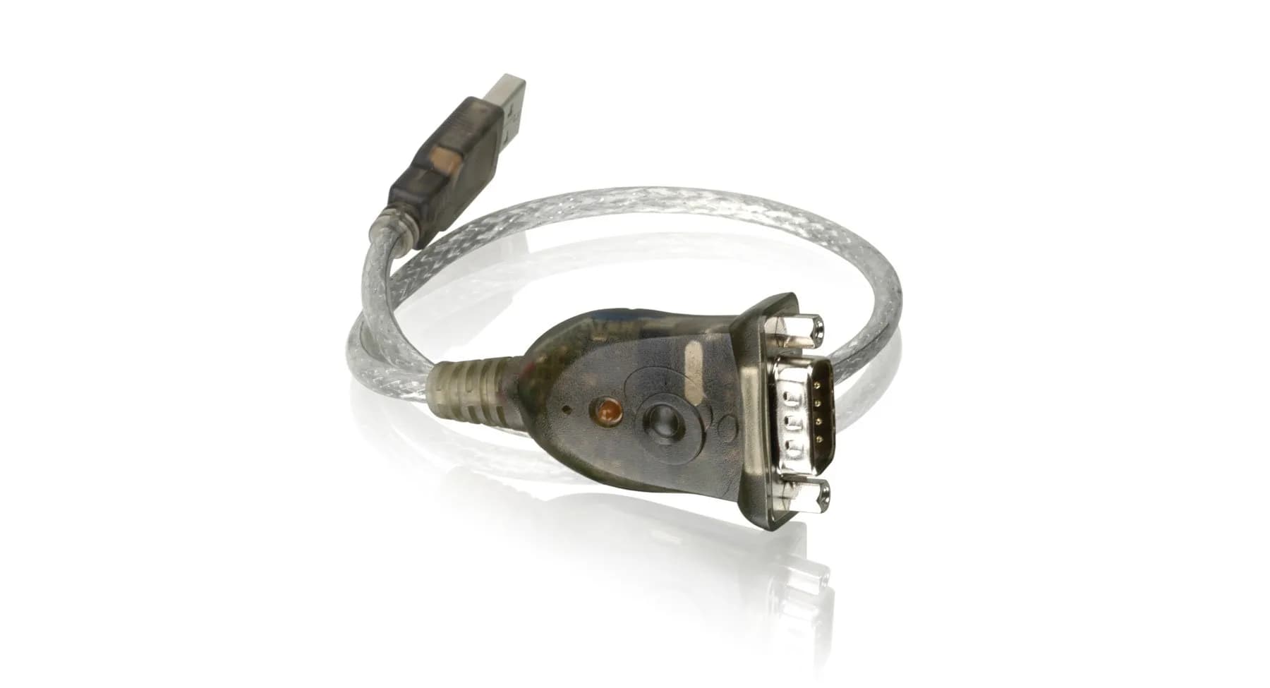 IOGEAR USB to Serial DB9 Adapter GUC232A | Connects Legacy Devices to Modern PCs — One Color