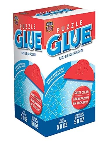 MasterPieces Clear 5 oz Bonding Adhesive with Applicator | Preserves Puzzles & Crafts thumbnail 2