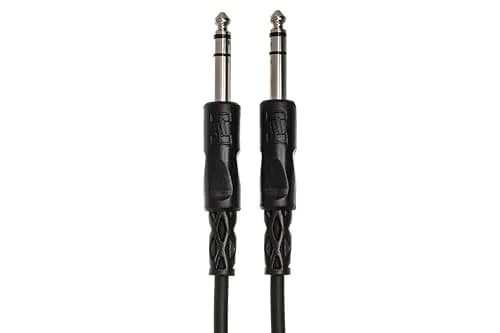 Hosa CSS-110 Balanced 1/4" TRS to 1/4" TRS Interconnect Cable, 3.05 m (10 Feet) Pack of 2 | Professional Audio Signal Transfer thumbnail 3