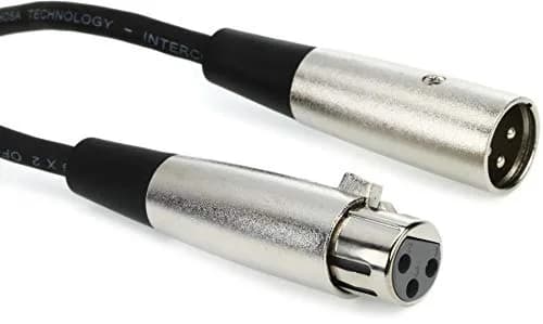 Hosa XLR-105 Balanced Interconnect XLR Cable - 5 Foot (1.52 m) | Professional Audio Cable for Microphones thumbnail 1