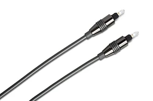 Hosa OPM-303 Pro Fiber Optic Cable Toslink to Same 3 Feet | Heavy-Duty Optical Cable for Audio thumbnail 2