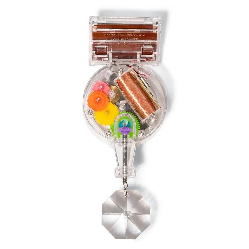 Kikkerland Solar Powered Rainbow Maker Hanging Ornament | Creates Rainbows Indoors - main product image