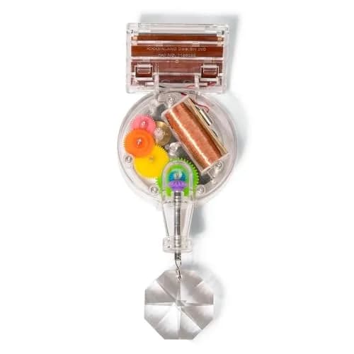 Kikkerland Solar Powered Rainbow Maker Hanging Ornament | Creates Rainbows Indoors thumbnail 1