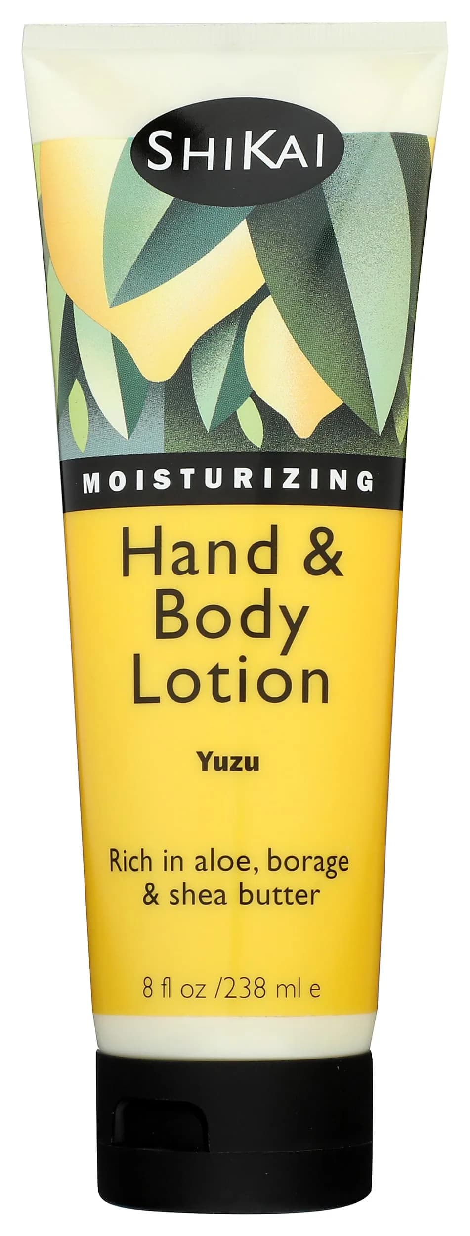 ShiKai Hand & Body Lotion (Yuzu, 8oz) | Daily Moisturizing Skincare for Dry & Cracked Hands | Aloe Vera & Vitamin E — Yuzu
