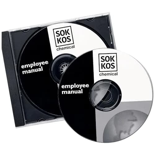 Avery Printable CD Labels, Matte White, Permanent Adhesive, Laser Printable, 40 Labels & 80 Spine Stickers | Professional Media Organization thumbnail 6