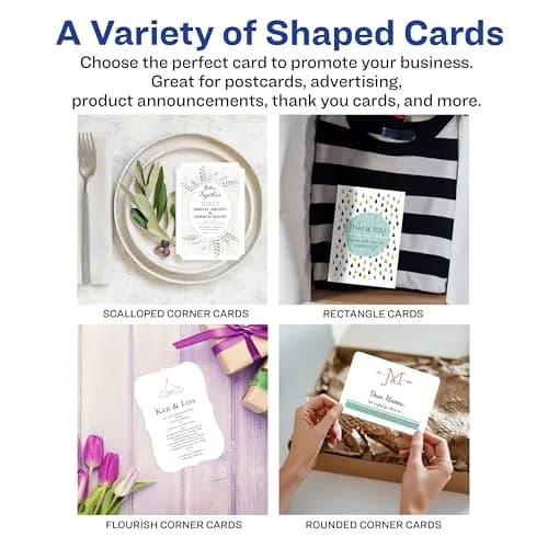 Avery Printable Postcards 4.25" x 5.5" Matte White | Customizable, Double-Sided, 200 Cards thumbnail 8