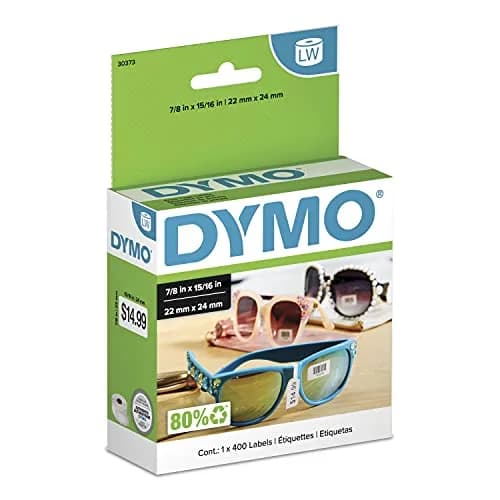 DYMO Price Tag Labels for LabelWriter Printers 15/16" x 7/8" | Cost-Effective Thermal Labels thumbnail 1