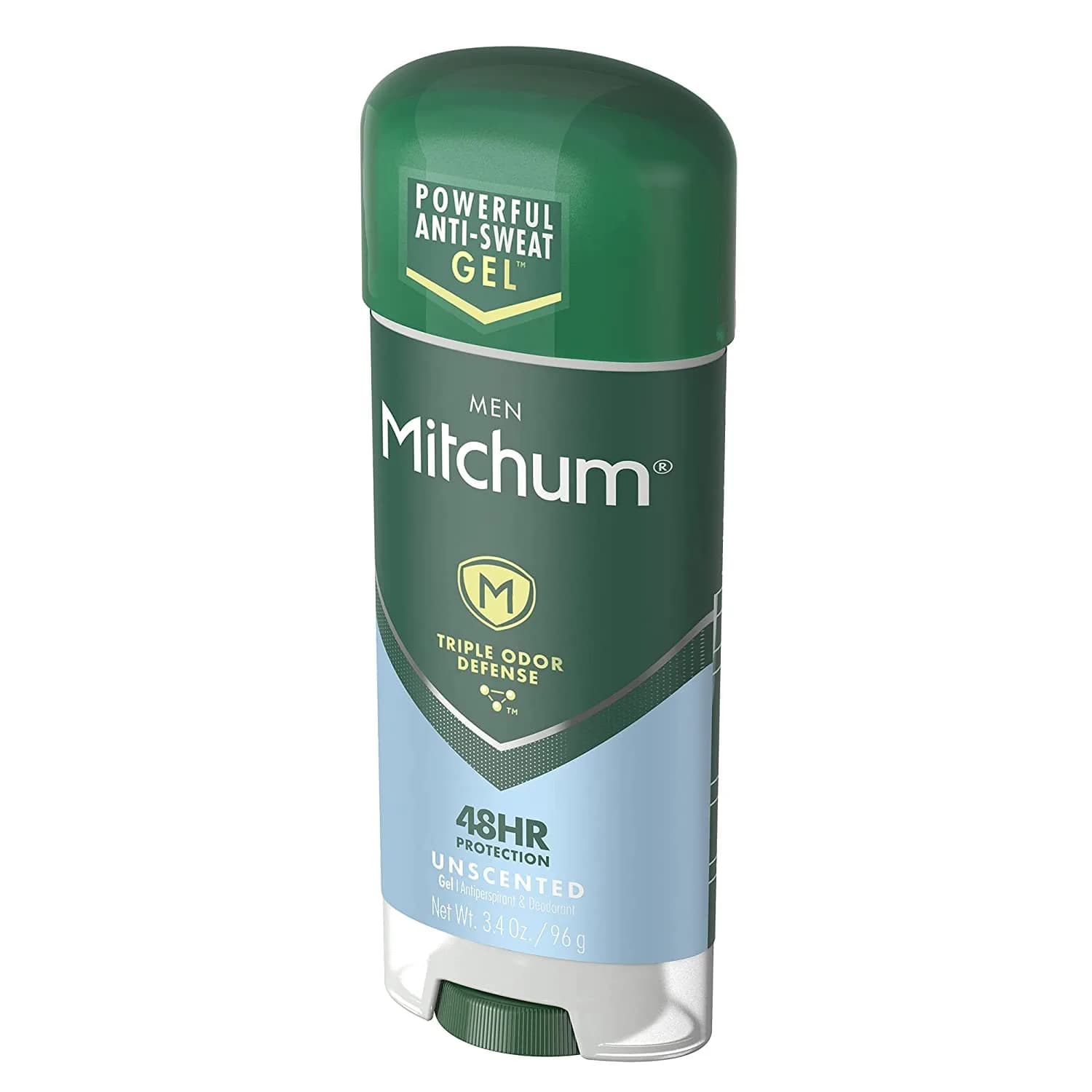 Mitchum Advanced Control Clear Gel Antiperspirant & Deodorant Unscented 96g (3.4 oz) | Clinically Proven All-Day Wetness Protection - view 3