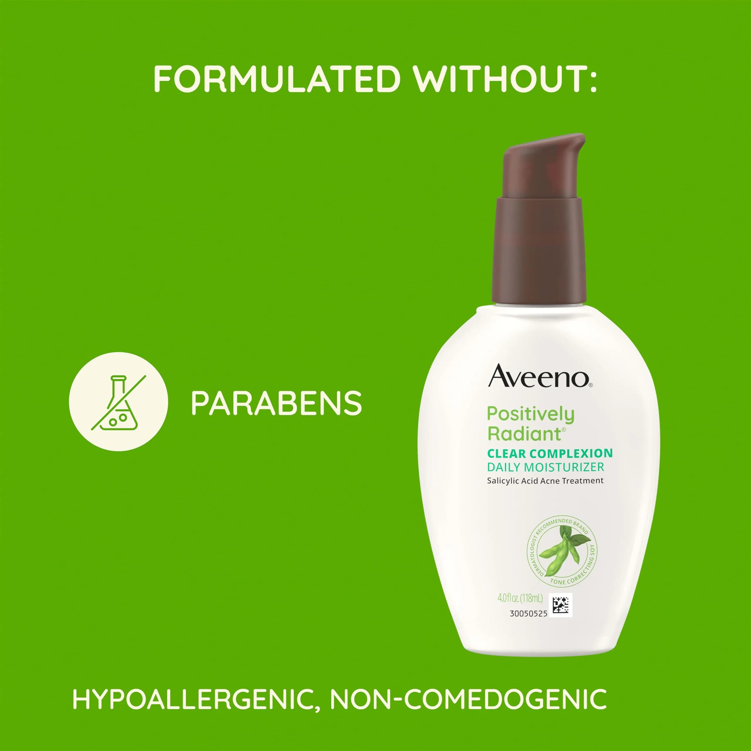 Aveeno Positively Radiant Clear Complexion Face Moisturizer 120ml (4 Fl Oz) | Acne Lotion for Oily & Sensitive Skin - view 6
