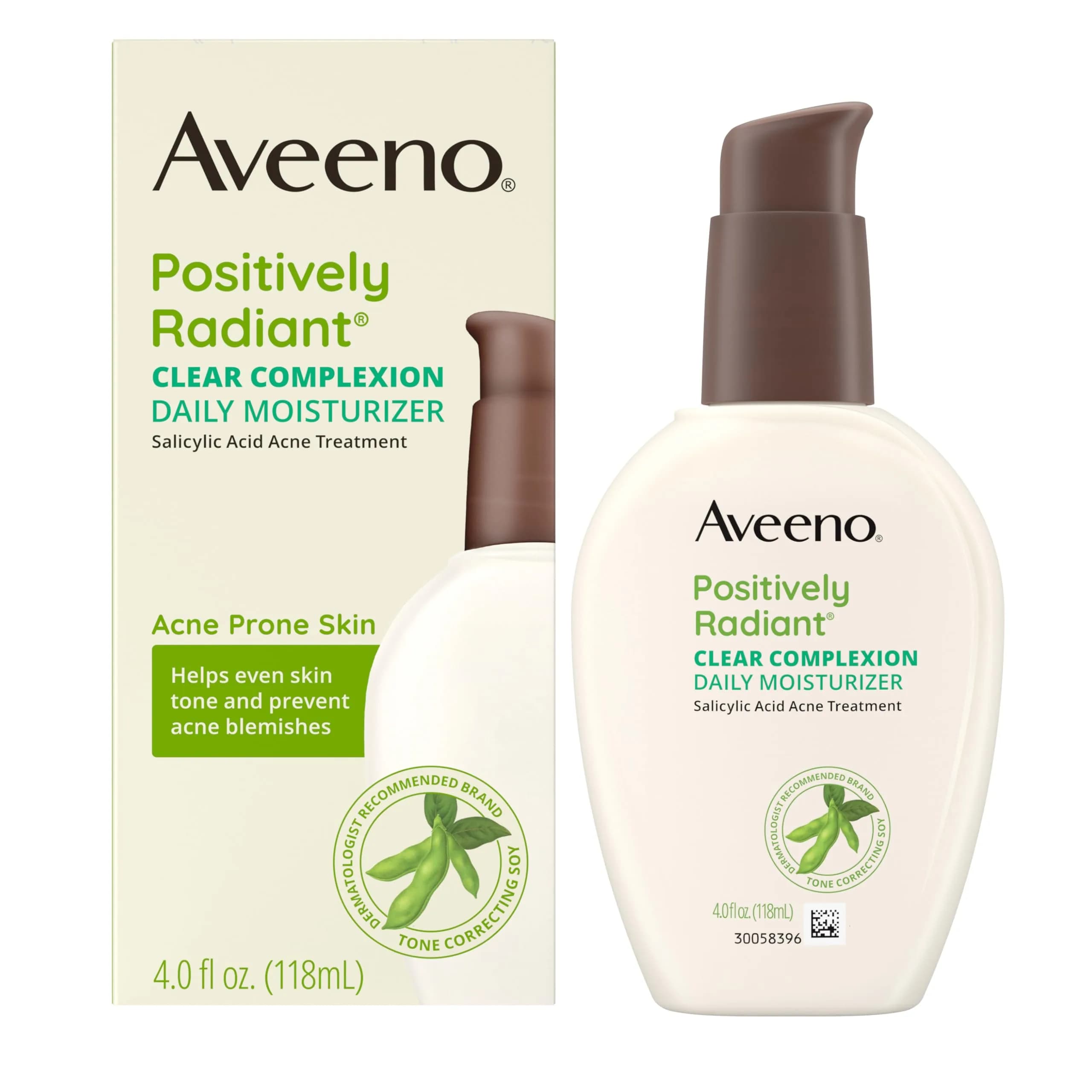Aveeno Positively Radiant Clear Complexion Face Moisturizer 120ml (4 Fl Oz) | Acne Lotion for Oily & Sensitive Skin - view 7