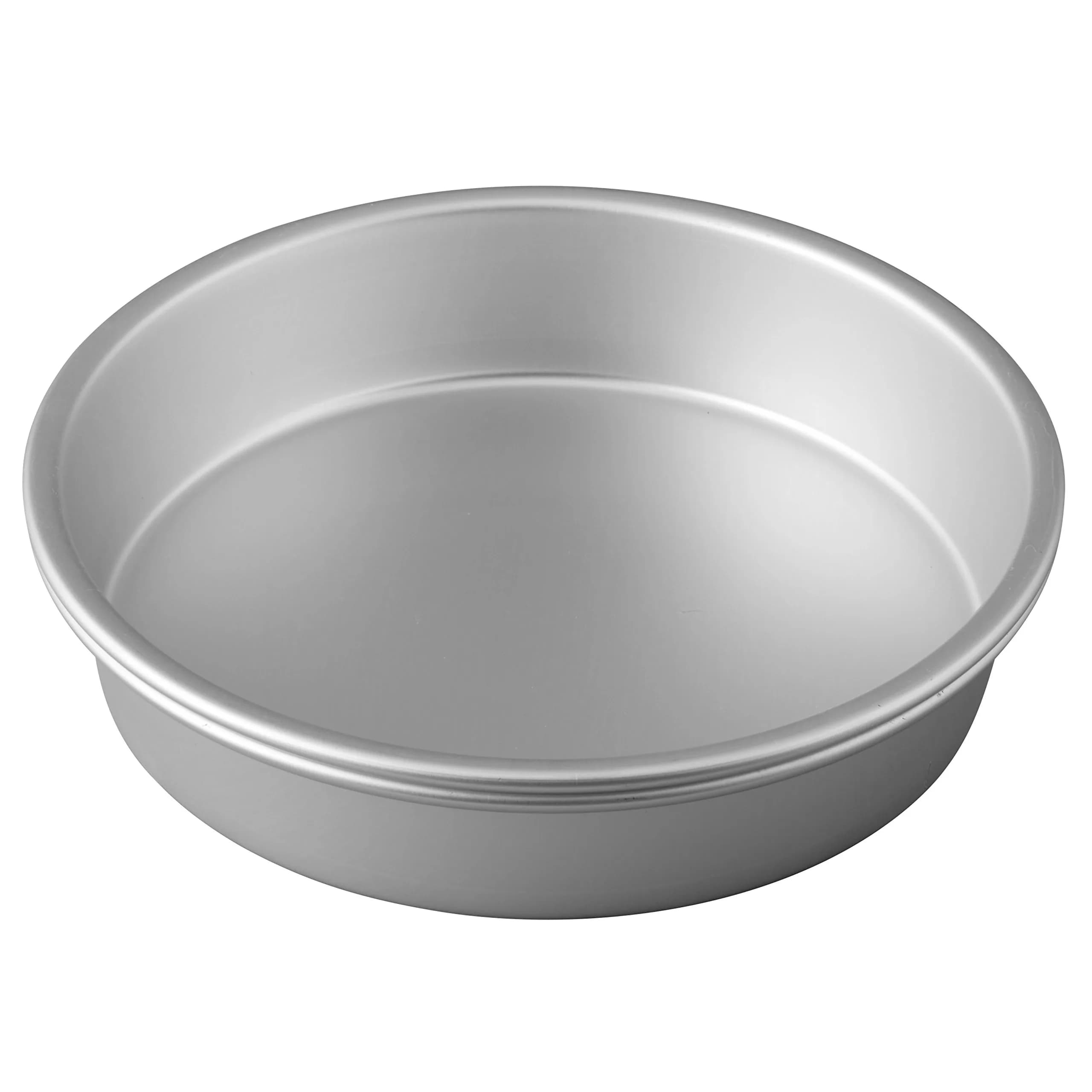 Wilton Performance Aluminum Round Cake Pan Set, 9 x 2 in (22.86 x 5.08 cm) | Even Heat Distribution for Professional Layers - view 4