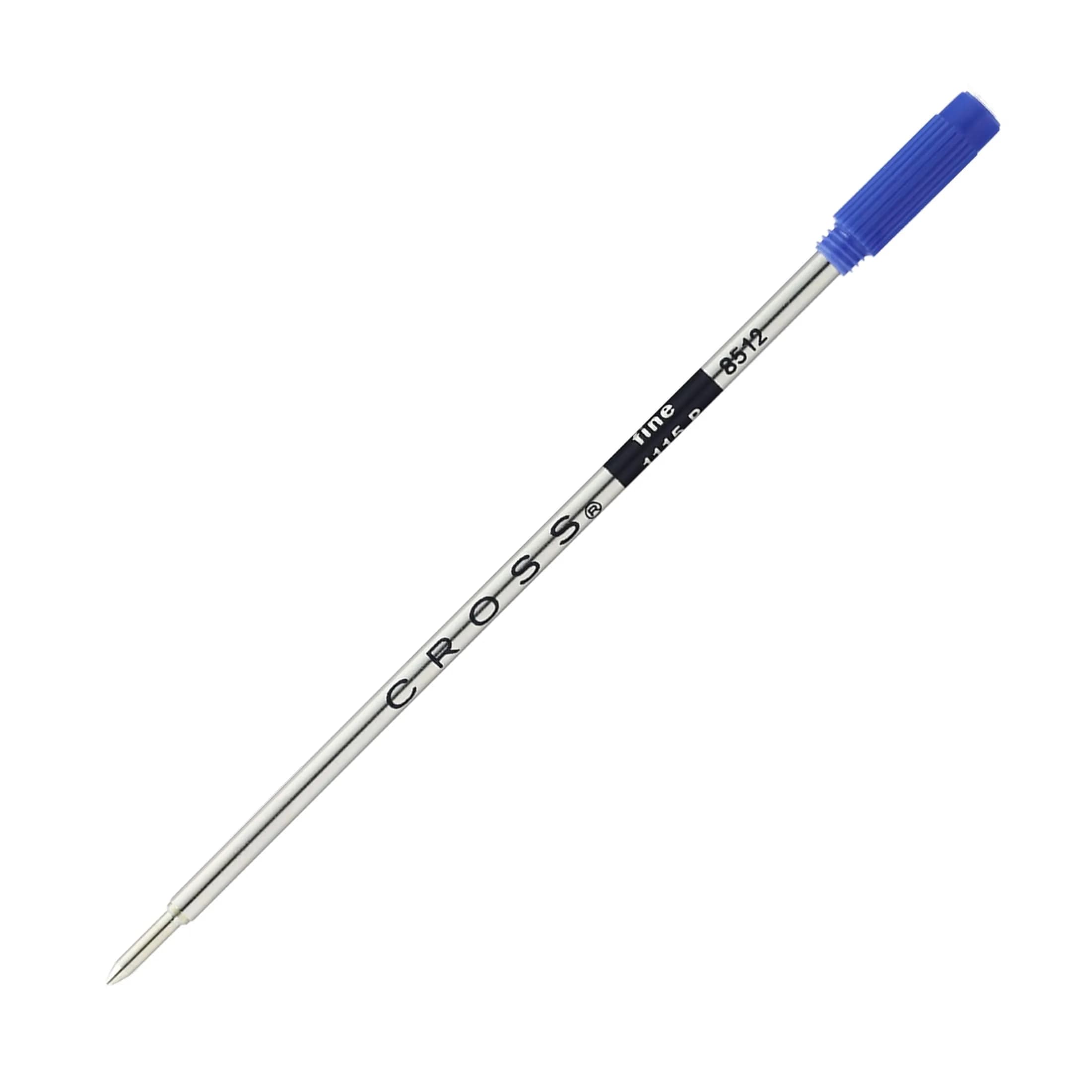 Cross Black Fine Point Ballpoint Pen Refill Set | Writes 2.1 Miles — Blue / Fine Ballpoint