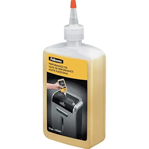 Fellowes Powershred Performance Shredder Oil 12 oz (355 ml) | Industrial-Grade Lubricant for Cross-Cut & Micro-Cut Shredders thumbnail 7