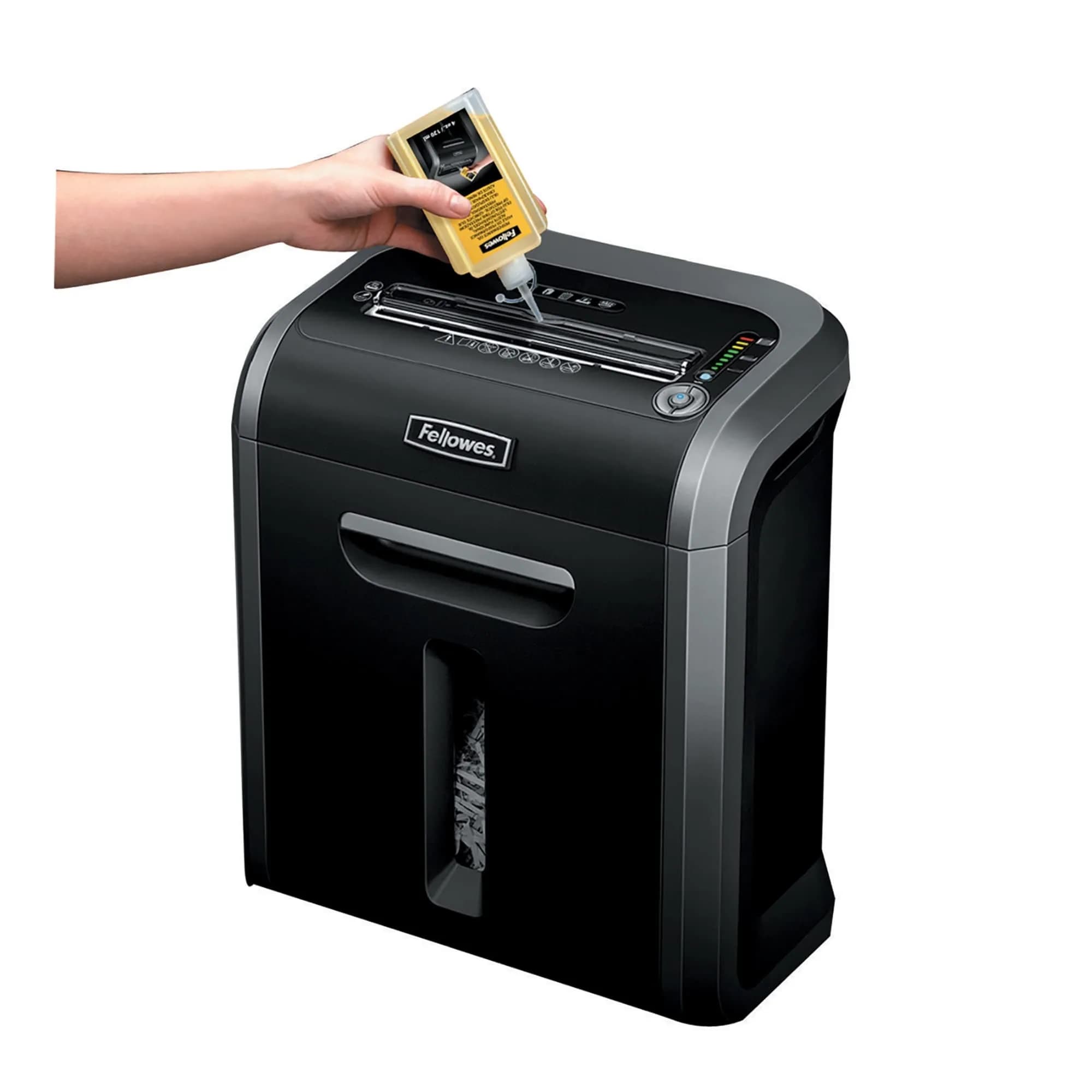 Fellowes Powershred Performance Shredder Oil 12 oz (355 ml) | Industrial-Grade Lubricant for Cross-Cut & Micro-Cut Shredders - view 2