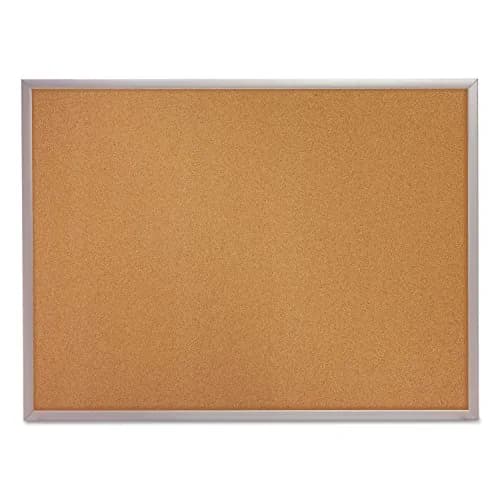 Quartet Cork Board 18" x 24" | Durable Bulletin Board with Aluminum Frame thumbnail 1