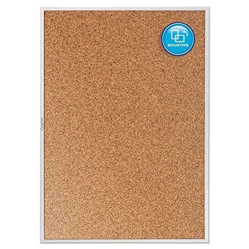 Quartet Cork Board 18" x 24" | Durable Bulletin Board with Aluminum Frame thumbnail 5