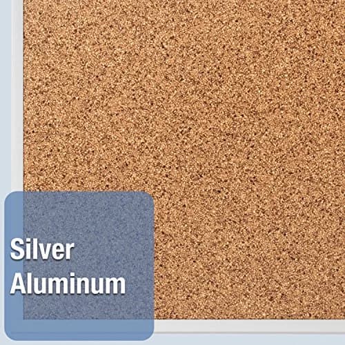 Quartet Cork Board 18" x 24" | Durable Bulletin Board with Aluminum Frame thumbnail 6