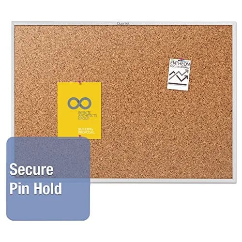 Quartet Cork Board 18" x 24" | Durable Bulletin Board with Aluminum Frame thumbnail 2