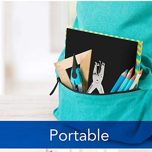 Swingline 1 Hole Punch, 5 Sheet Capacity | Durable Chrome Paper Punch for Office & School thumbnail 5