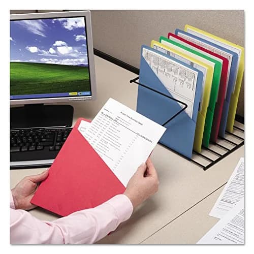 SMEAD File Jacket Letter Size Assorted Colors 25 Pack | Secure & Organized Document Storage thumbnail 3