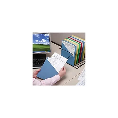 SMEAD File Jacket Letter Size Blue Pack of 25 | Secure & Organized Document Storage thumbnail 5