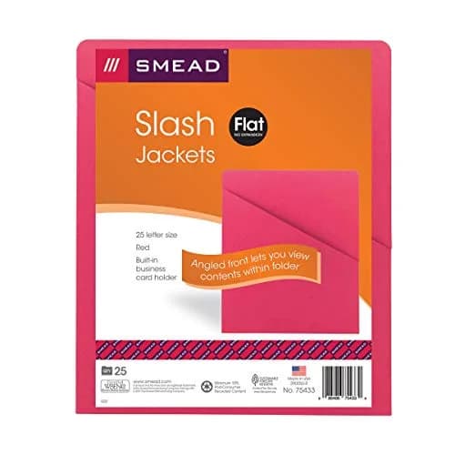 SMEAD File Jacket Letter Size Blue Pack of 25 | Secure & Organized Document Storage thumbnail 4