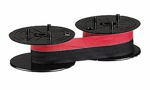 Nu-Kote Model BR80C-6 Red/Black Nylon Ribbons | Pack Of 6 for Impact Printers thumbnail 1