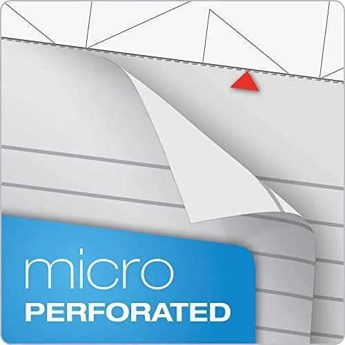 Tops Prism Writing Pads, 8-1/2" x 11-3/4" | Gray Legal Rule, 50 Sheets, 12 Pack thumbnail 7