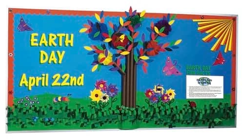 Fadeless Bulletin Board Paper Roll Brite Blue 60 ft (18.28 m) | Fade-Resistant Sulphite Paper for Classrooms thumbnail 3