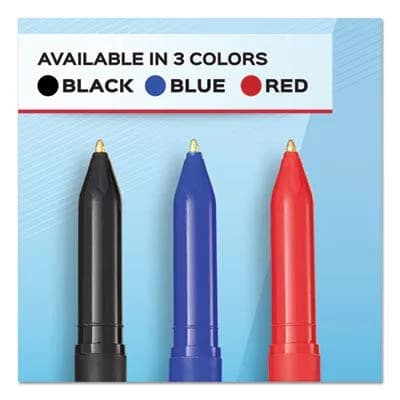 Paper Mate Write Bros. Ballpoint Pens, Medium Point (1.0mm), Blue, 12 Count | Smooth Ink, Sleek Design thumbnail 5
