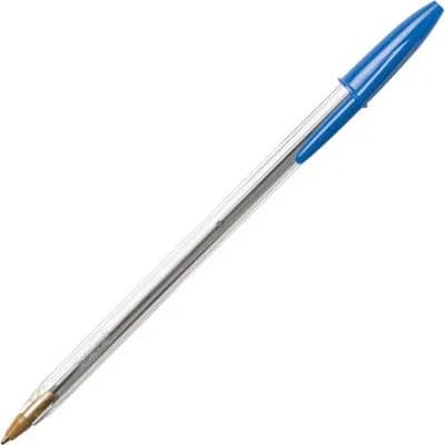 BIC Cristal Xtra Smooth Blue Ballpoint Pens, Medium Point, 1.0mm, 12-Count Pack | Smooth Ink Flow thumbnail 4