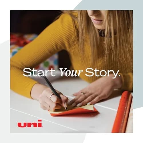 Uni-Ball Roller Rollerball Pens Micro Point (0.5mm) Blue 12-Pack | Smooth Ink Flow & Fade-Resistant thumbnail 6