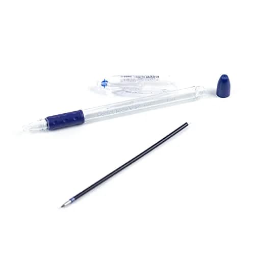 Pentel RSVP Ballpoint Pen, (0.7mm) Fine Line, Blue Ink | Long-lasting, USA-imported pen for extended writing thumbnail 9