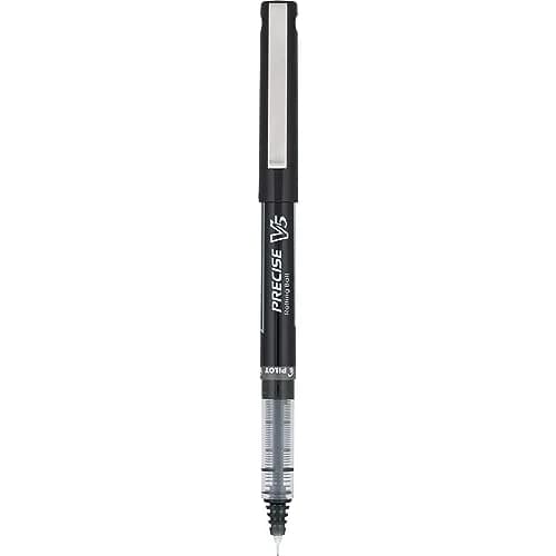 PILOT Precise V5 Rollerball Pens, Extra Fine Point 0.5 mm Black, Pack of 12 | Smooth Writing, Fade-Resistant Ink thumbnail 4