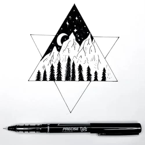 PILOT Precise V5 Rollerball Pens, Extra Fine Point 0.5 mm Black, Pack of 12 | Smooth Writing, Fade-Resistant Ink thumbnail 6