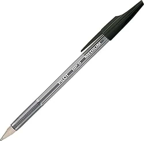 PILOT The Better Ballpoint Pen Refillable Stick, Black Ink, Medium Point, 12-Pack | Smooth Ink Flow thumbnail 2