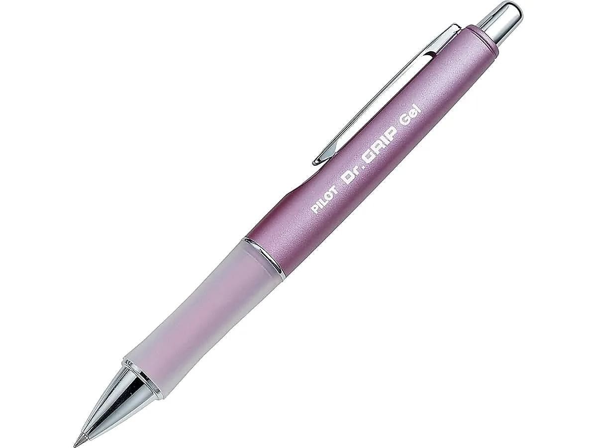 PILOT Dr. Grip Limited Gel Pen, Black Ink, Fine Point, 0.7mm | Arthritis Foundation Commended Ergonomic Writing - main product image