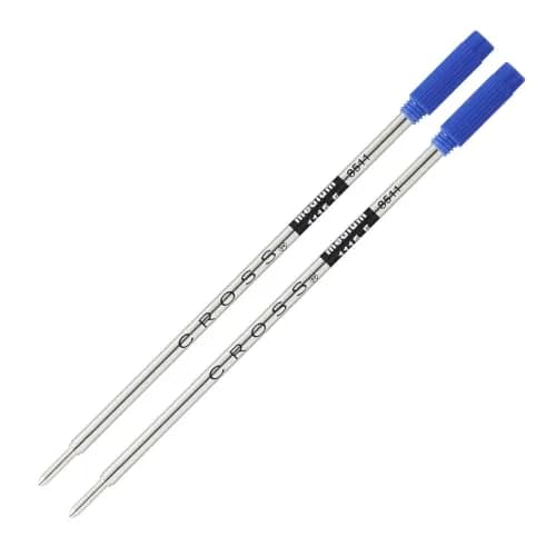 Cross Refill Blue Medium Point Pack of 2 | Quick-Dry, Consistent Ink for Everyday Writing thumbnail 1
