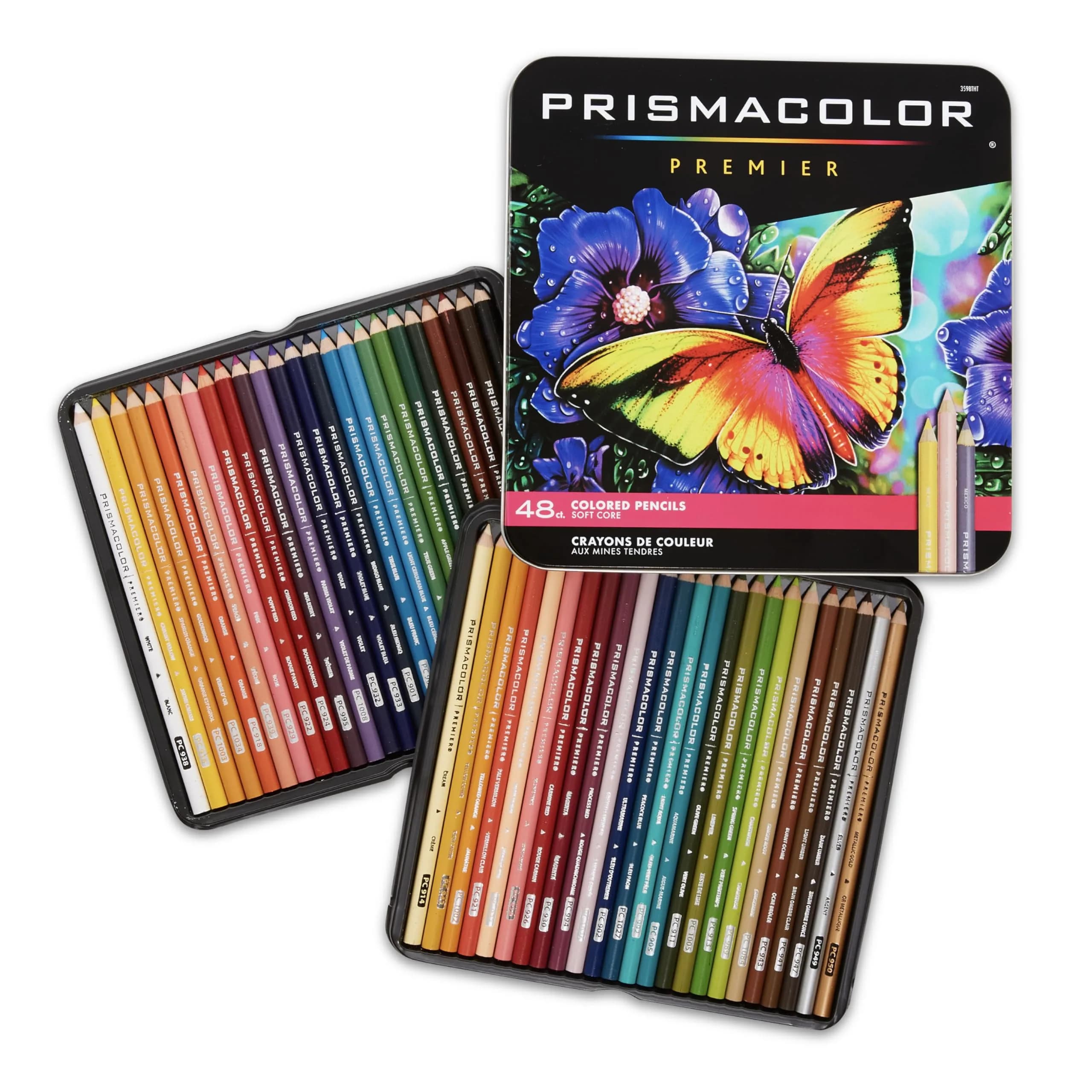 Prismacolor Premier Colored Pencils Soft Core 48 Count | Rich Pigments for Art & Drawing - main product image
