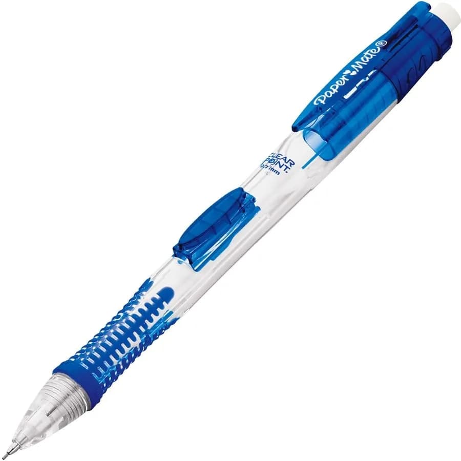 Paper Mate Clearpoint Mechanical Pencils 12 Pack | 0.7mm HB #2 Lead, Blue Barrels, Teacher & Student Supplies thumbnail 4