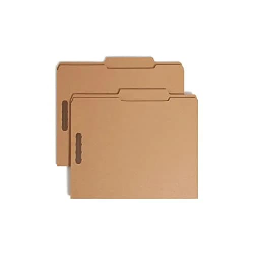 SMEAD File Folder Reinforced 2/5 -Cut Tab Right of Center Letter Kraft | Secure, Durable & Made in USA thumbnail 1