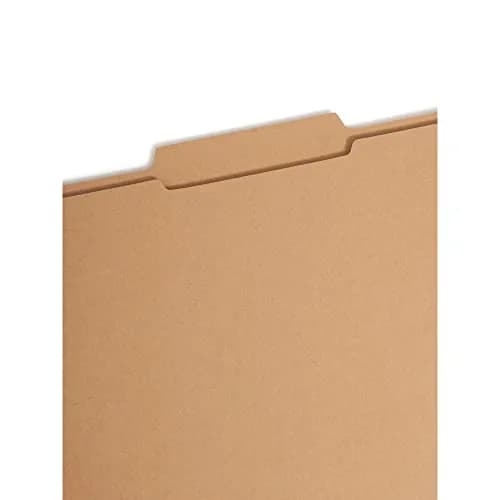SMEAD File Folder Reinforced 2/5 -Cut Tab Right of Center Letter Kraft | Secure, Durable & Made in USA thumbnail 3