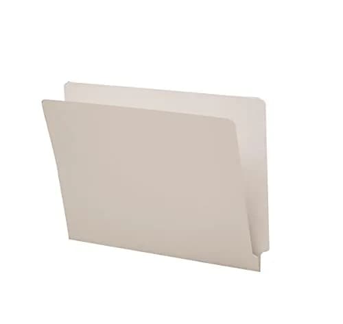 Smead Gray File Folders with Reinforced Tab, Letter Size, 100 per Box | Industry Standard for Efficient Shelf Filing thumbnail 3