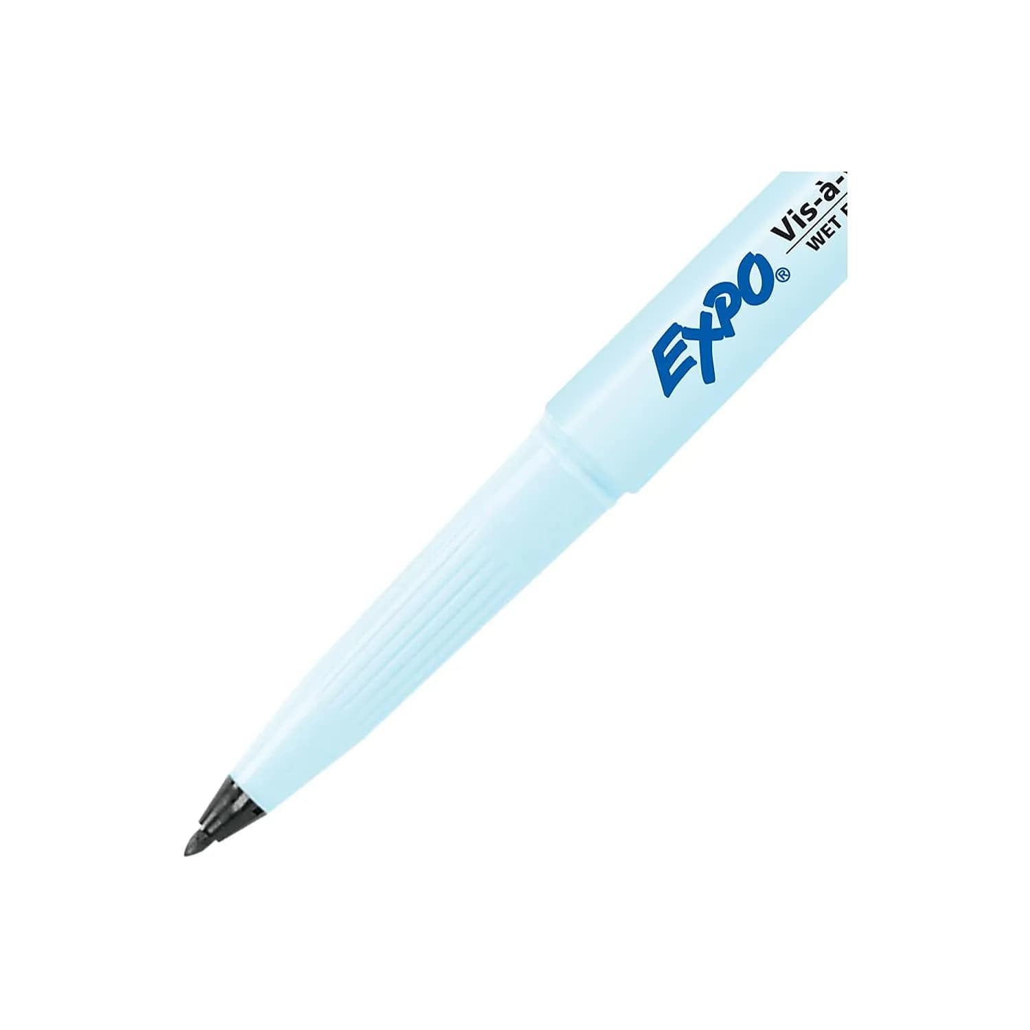 EXPO Wet Erase Markers, Black, Ultra Fine Tip, 12 Count | Water-Activated Erasing - view 4
